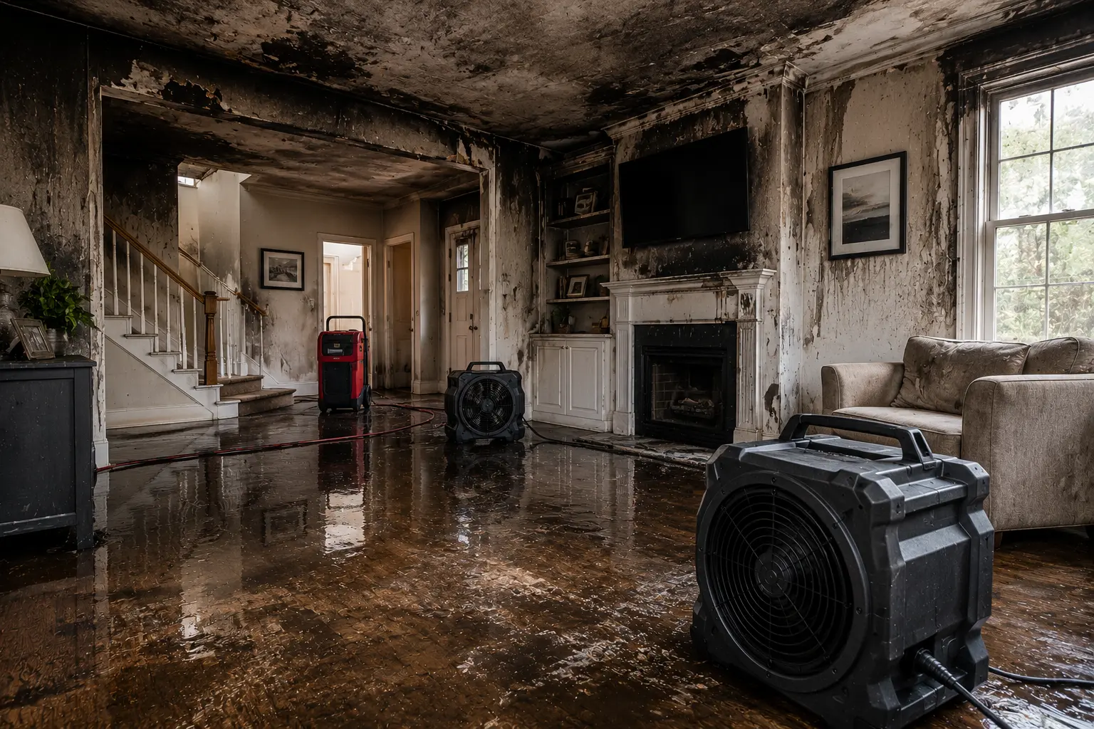 fire damage
