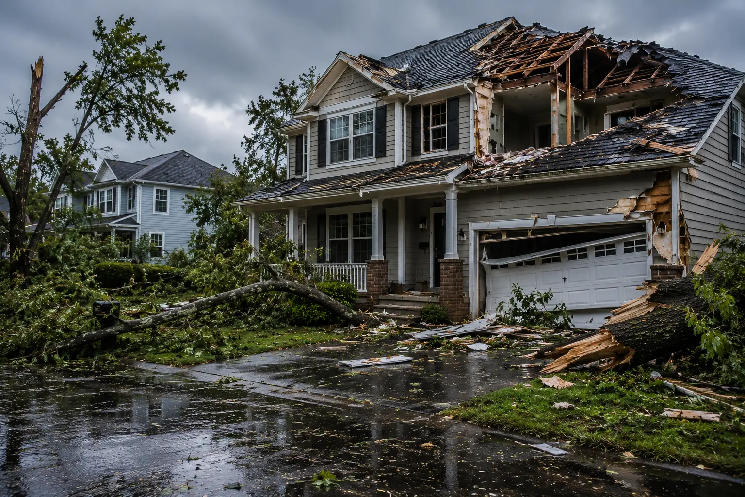 storm damage